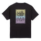 Pod Stencil Fade Pocket T-Shirt Black