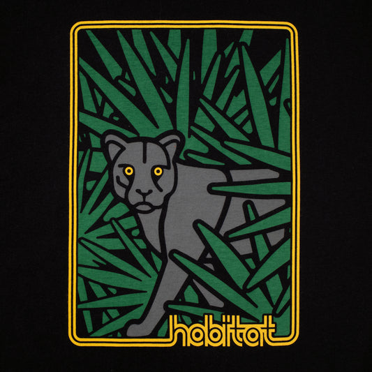 Night Cat Tee [Black]