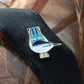 Charley Harper Nuthatch Pin