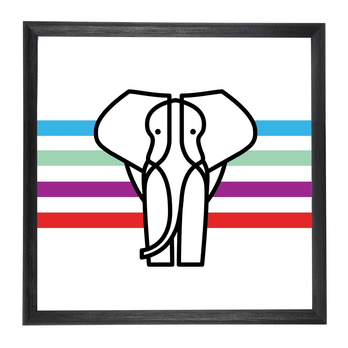 Quartus Elephant Art Print